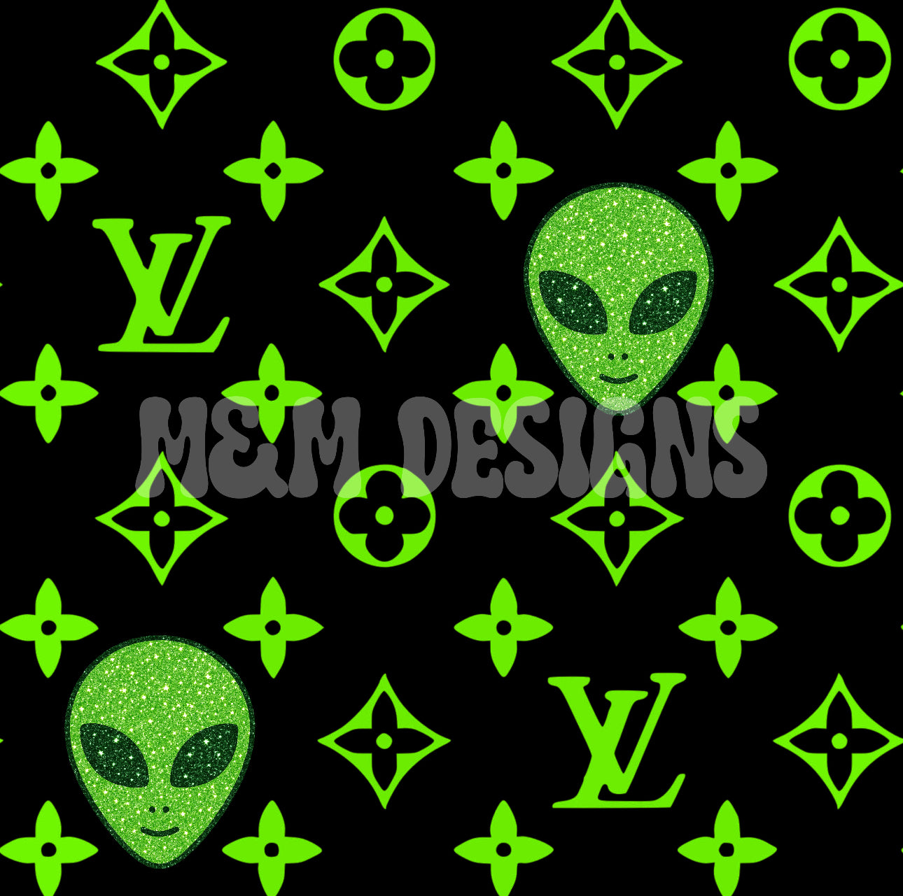 Green Boujee Alien