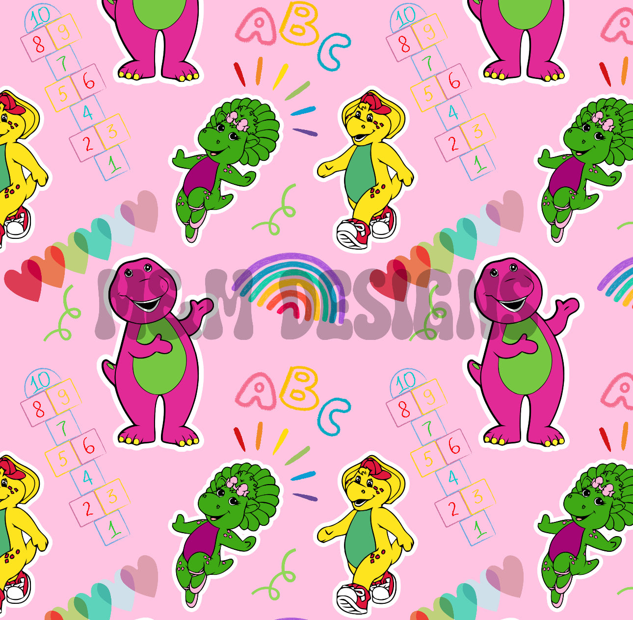 Purple Dino