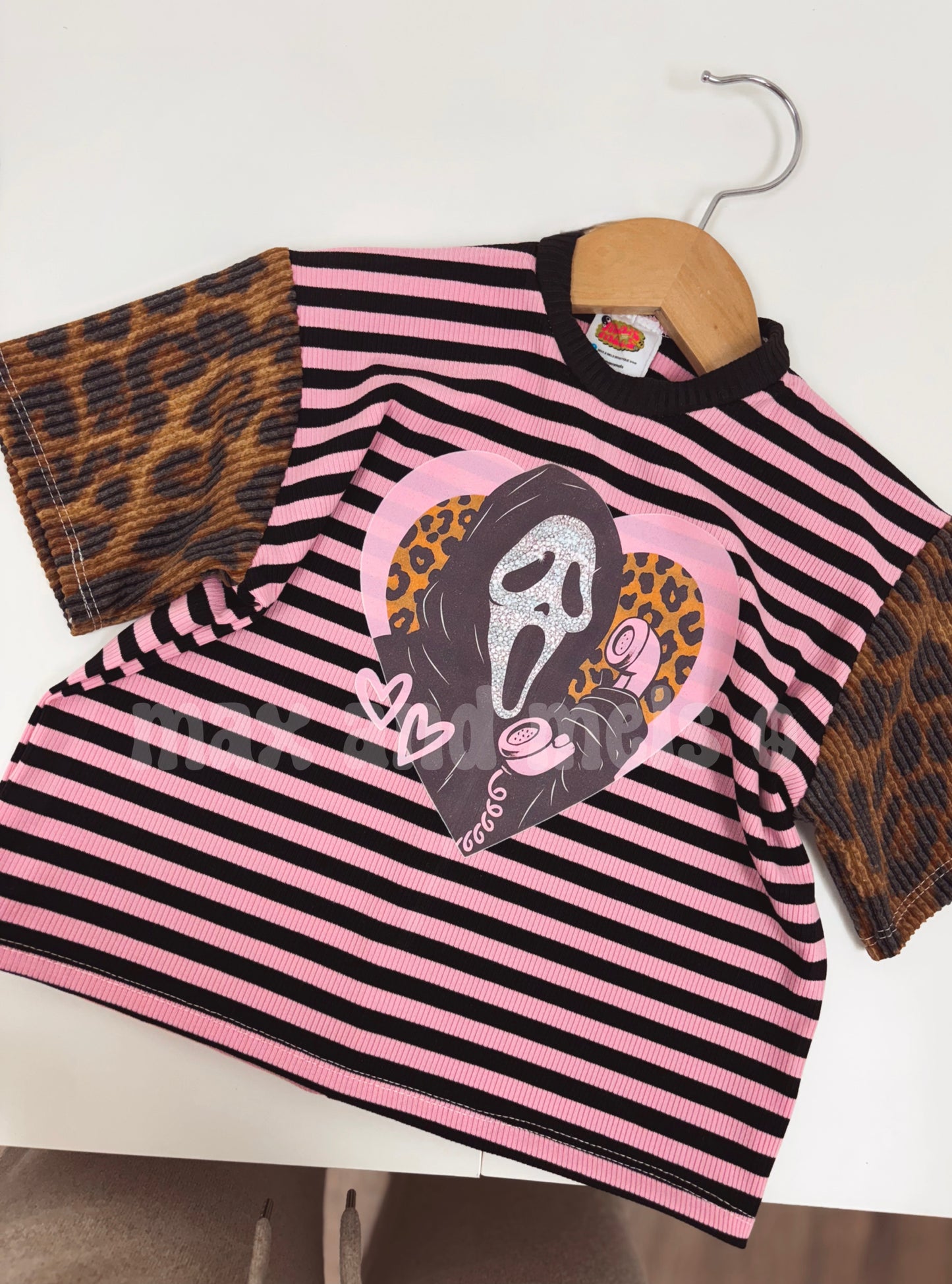 Scream Colorblock Boxy Tee