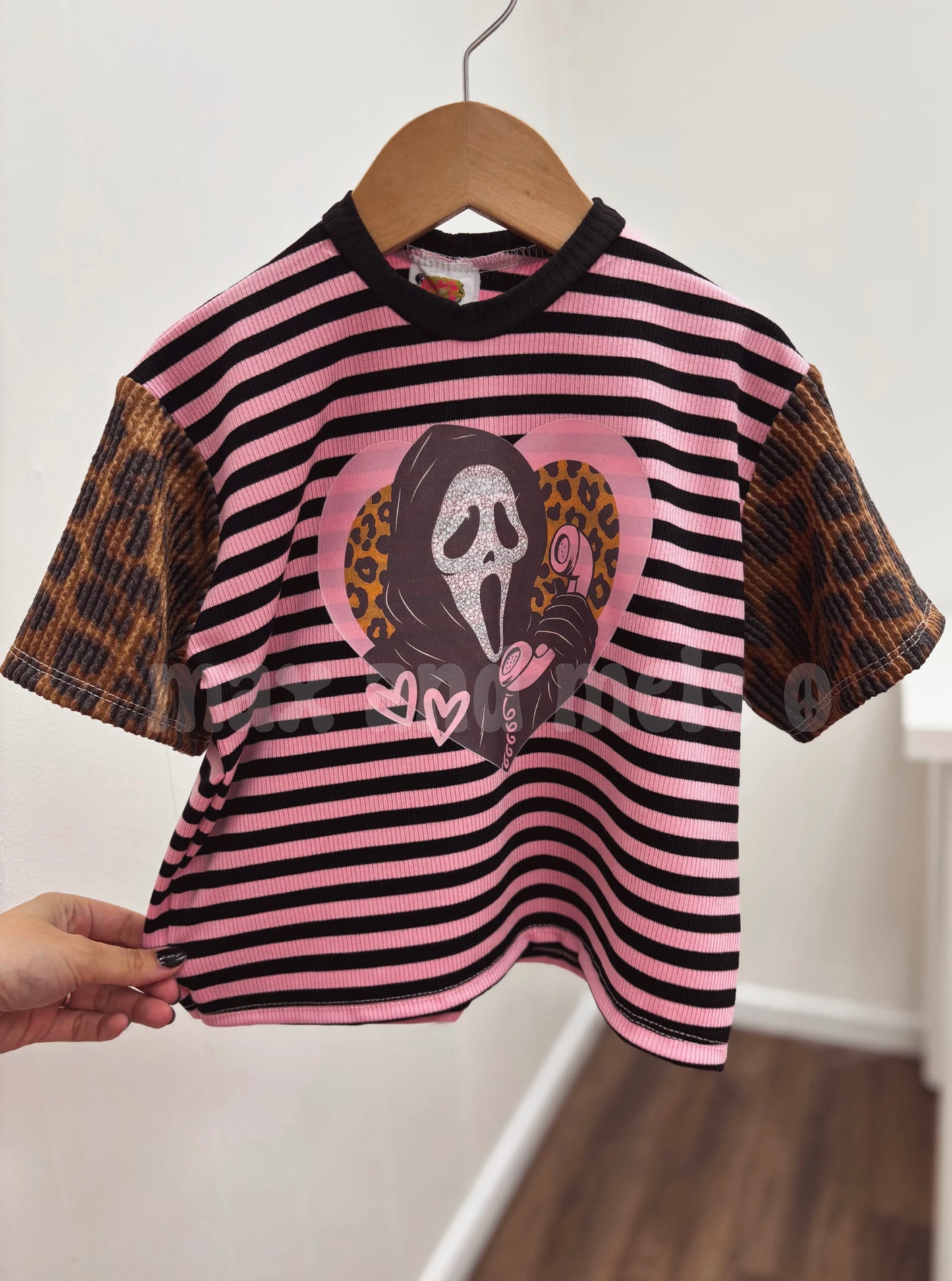 Scream Colorblock Boxy Tee